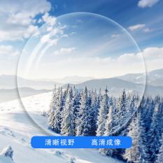 鸿晨美视1.56树脂防蓝光无底变灰超防水绿膜 1片价